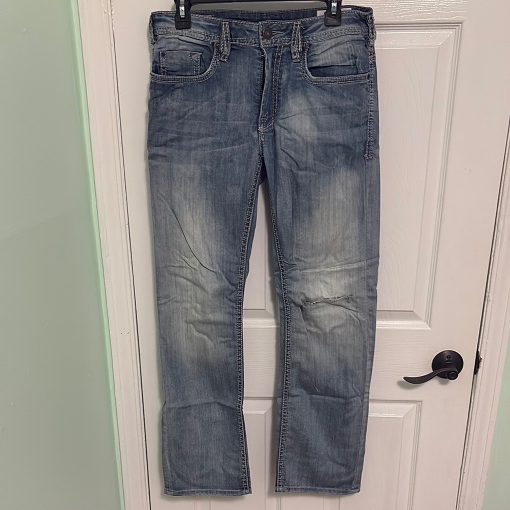 Buffalo Driven-X Basic Straight Stretch Jeans 30x… - image 1